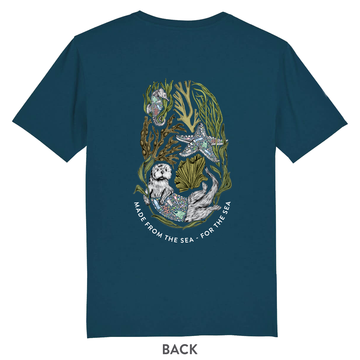 Unisex SeaBlend T-Shirt - Deep Ocean Blue