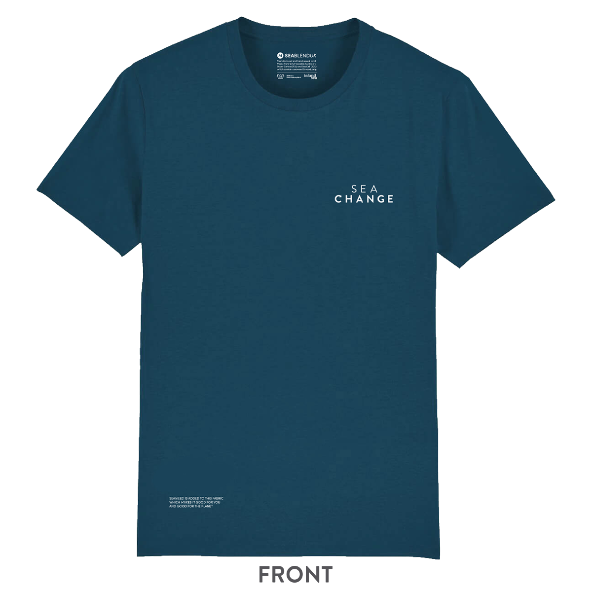Unisex SeaBlend T-Shirt - Deep Ocean Blue
