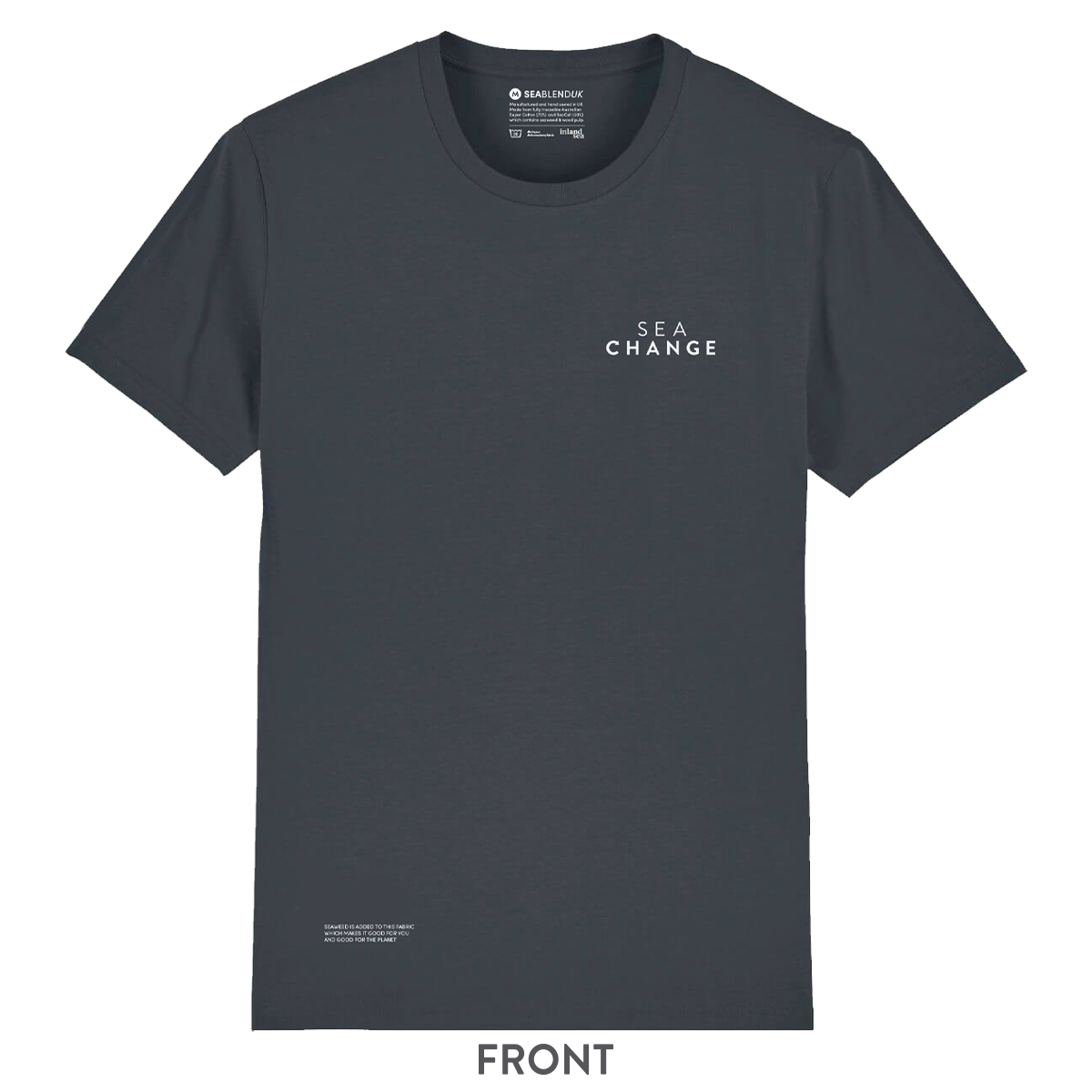 Unisex SeaBlend T-Shirt - Irish Sea Grey