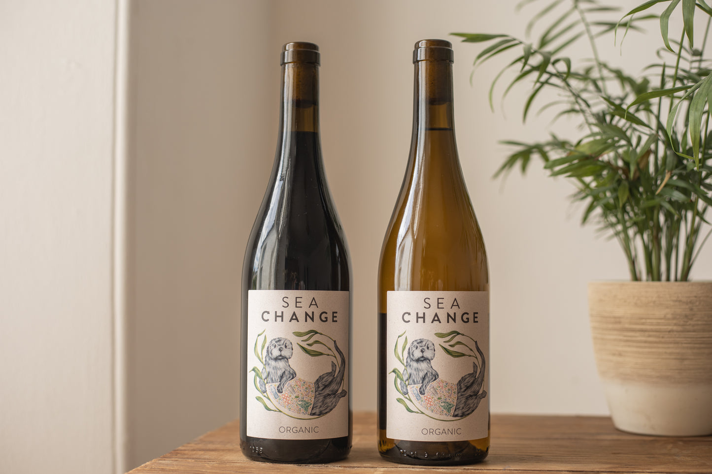 INTRODUCING THE SEA CHANGE ORGANIC WINES RANGE...