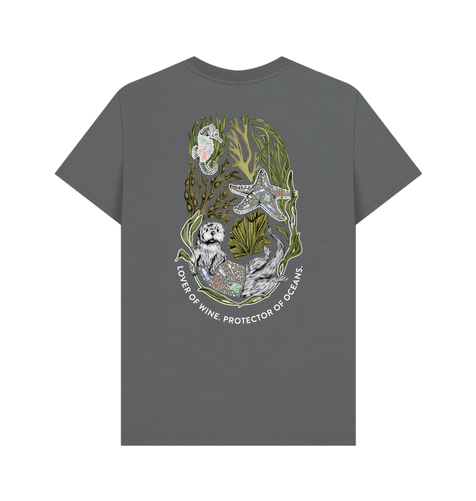 
                  
                    Slate Grey Printed T-shirt Back
                  
                