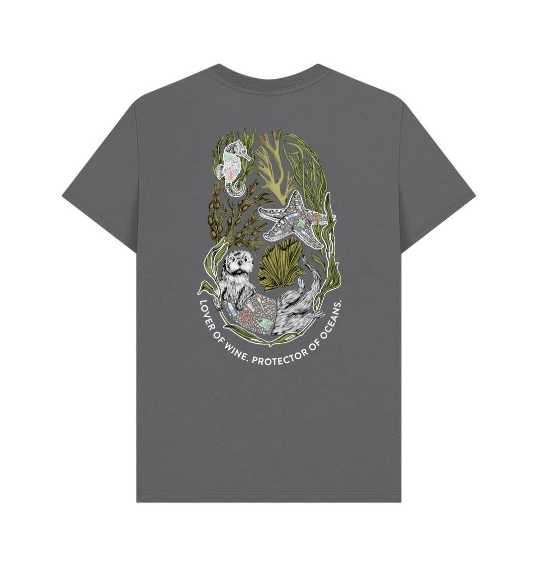 
                  
                    Slate Grey Printed T-shirt Back
                  
                