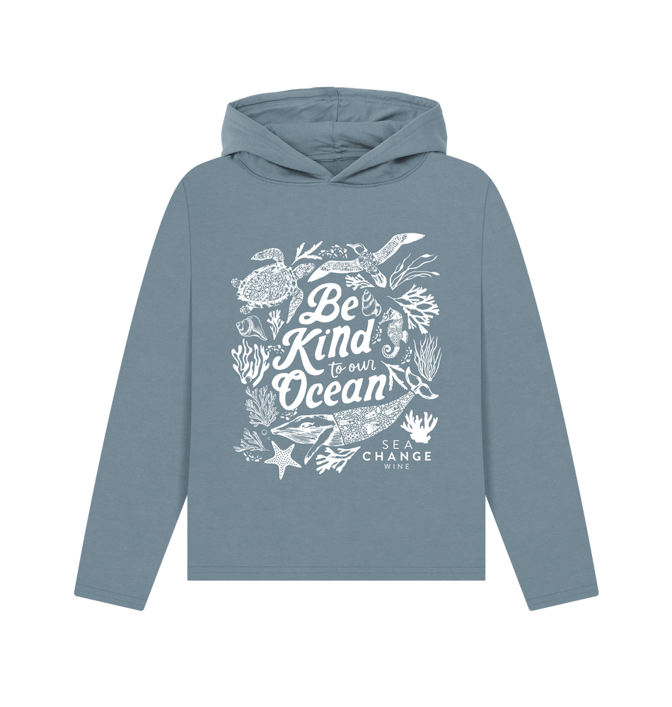 
                  
                    Stone Blue Printed Hoody Front
                  
                