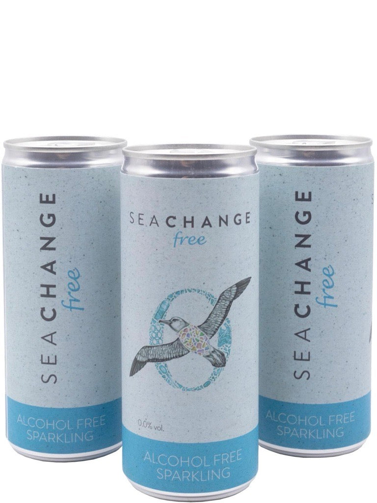 Sea Change Free - Alcohol Free Sparkling Cans - 24 Pack