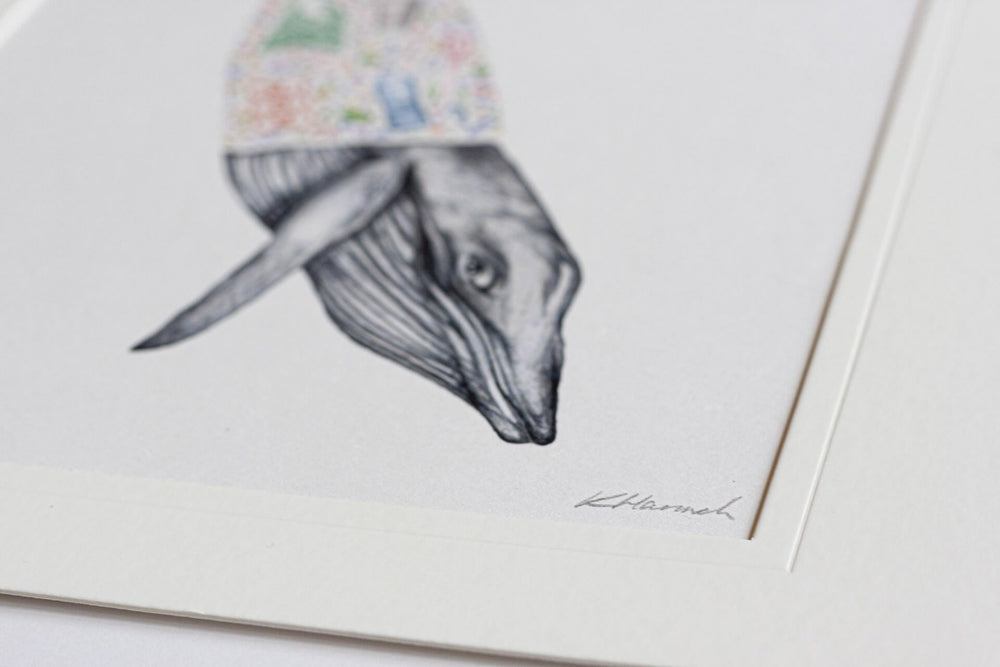 Sea Change Whale Limited Edition Print