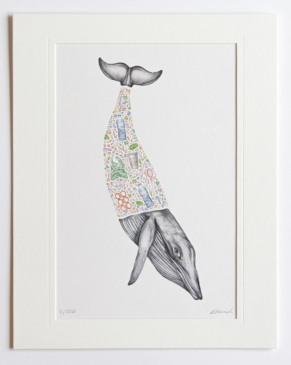 Sea Change Whale Limited Edition Print