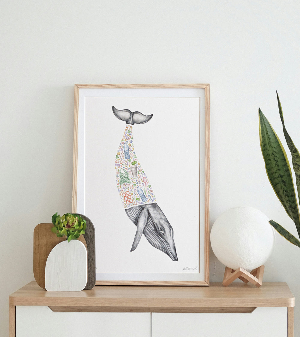 Sea Change Whale Limited Edition Print