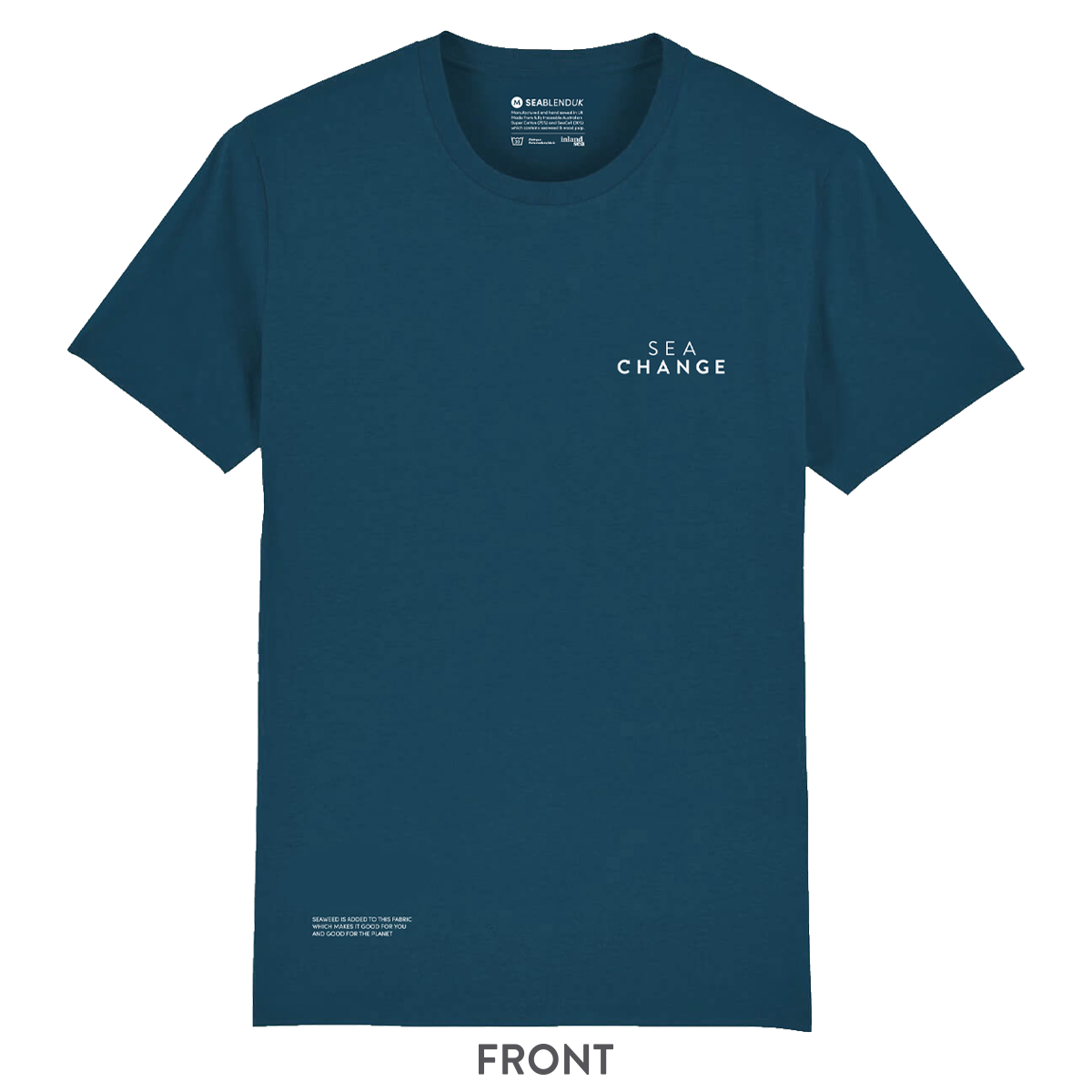 
                  
                    Unisex SeaBlend T-Shirt - Deep Ocean Blue
                  
                